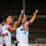 Les joueurs valaisans ont décroché à Bellinzone la victoire qui leur ouvre les portes de la Super League.